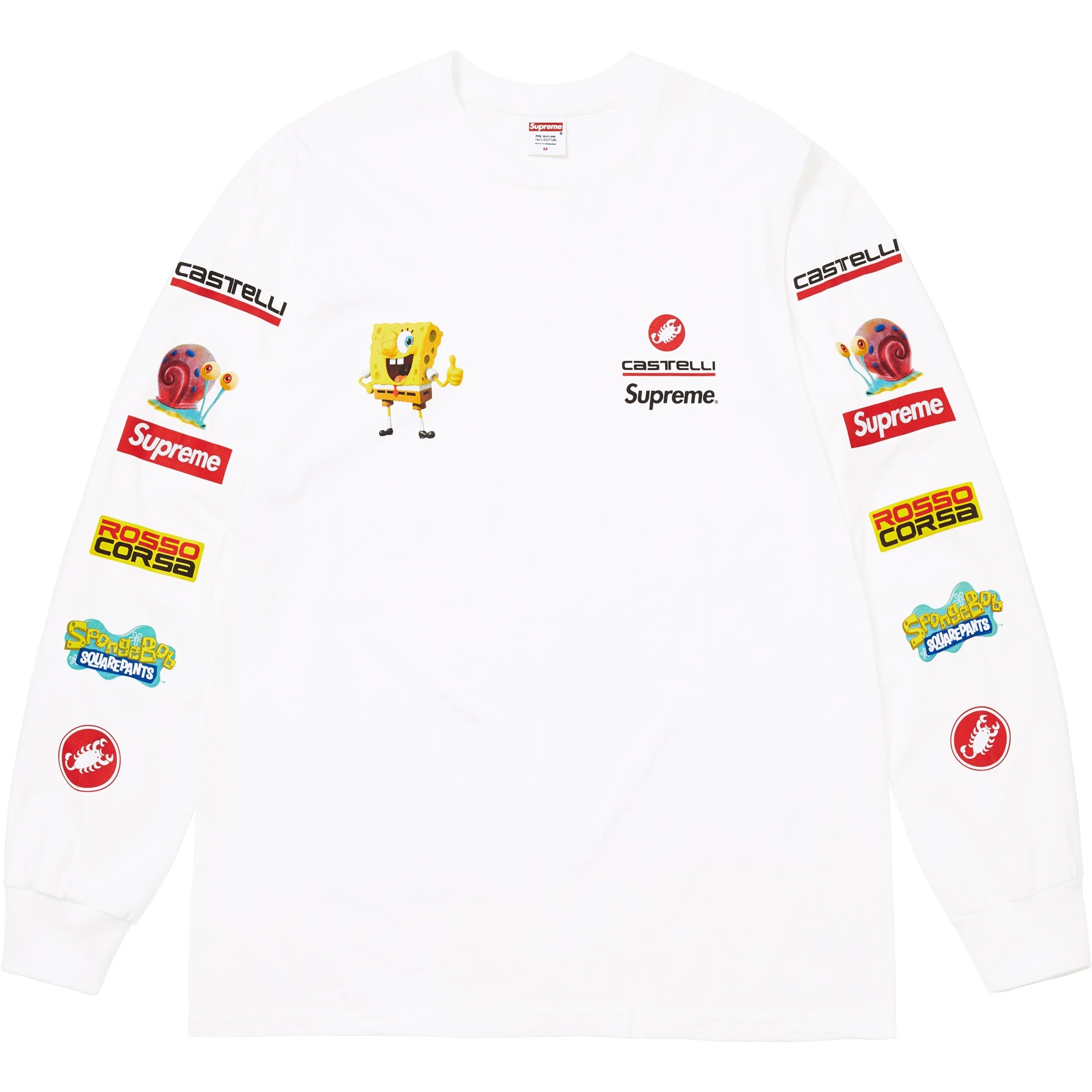Supreme®/SpongeBob SquarePants/Castelli® Racing L/S Tee view 6